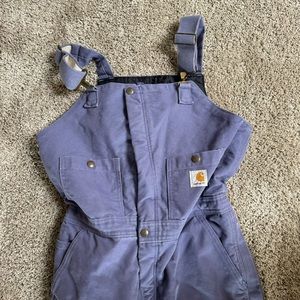 Carhartt insulated overalls size 2
